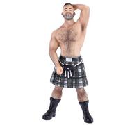 December Diamonds 55-55331 Resin Poke The Bear Series, Kilt Bear Hanging Ornament