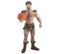 December Diamonds 55-55341 Poke The Bear Series, Pumpkin Patch Bear Ornament 7 Inches