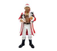 December Diamonds 55-55347 Poke The Bear Series, Puss 'N Paws Santa Bear, Resin Ornament