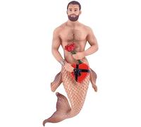 December Diamonds 55-55434 Hanging Ornament, Rosebud Merman