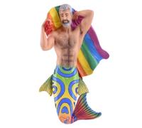 December Diamonds 55-55441 Merman Ornament, Father Pride