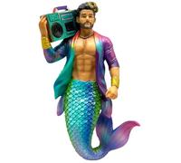 December Diamonds 55-55470 Big Booming Box Merman Ornament, 7 Inches