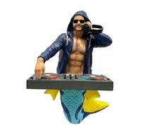 December Diamonds 55-55471 DJ Licks-A-Lot Merman Ornament, 7 Inches