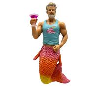 December Diamonds 55-55473 Palm Springs Merman Ornament, 7 Inches