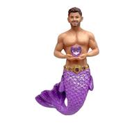 December Diamonds 55-55490 - 4.5" February Amethyst Merman Ornament
