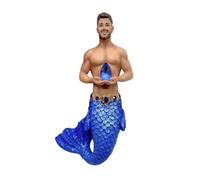 December Diamonds 55-55497 September Sapphire Merman Ornament 11.5 cm