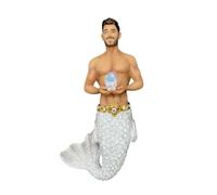 December Diamonds 55-55498 October Opal Merman Ornament 4.5 Inches