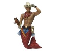 December Diamonds Cow Poke Merman Cowboy Christmas Holiday Ornament