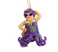December Diamonds Miss Fran III Octopus Mermaid Christmas Ornament 5590379