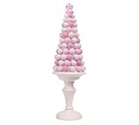 December Diamonds Nutcracker Sweet Shoppe Pink Candy Gumdrop Tree Figurine - Fun Nutcracker-Inspired Home Decoration