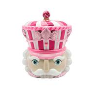 December Diamonds Nutcracker Sweet Shoppe Pink Nutcracker Cookie Jar