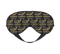 December Girls are Sunshine Mixed with A Little Hurricane Eye Mask Sleep Mask Light BlockBlindfold Night Eyes Cover Pressure-Free Eyeshade with Elastic Strap for Travel Office Nap Yoga