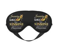 December Girls are Sunshine Mixed with A Little Hurricane Eye Mask Sleep Mask Light BlockBlindfold Night Eyes Cover Pressure-Free Eyeshade with Elastic Strap for Travel Office Nap Yoga