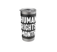 December is Universal Human Rights Month Stainless Steel Insulated Tumbler