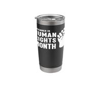 December is Universal Human Rights Month Stainless Steel Insulated Tumbler