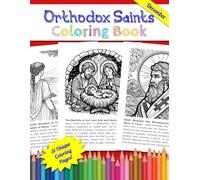 December Orthodox Christian Saints Coloring Book