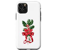 December Poinsettia Holly Birth Month Bloom Case for iPhone 11 Pro