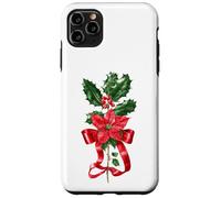 December Poinsettia Holly Birth Month Bloom Case for iPhone 11 Pro Max