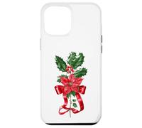 December Poinsettia Holly Birth Month Bloom Case for iPhone 12 Pro Max