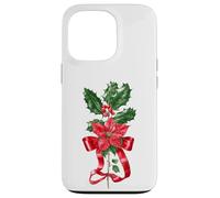 December Poinsettia Holly Birth Month Bloom Case for iPhone 13 Pro