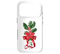 December Poinsettia Holly Birth Month Bloom Case for iPhone 17 Pro