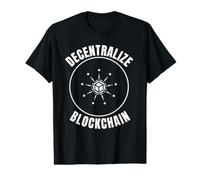 Decentralize Blockchain Crypto Network Tech Value Graphic T-Shirt