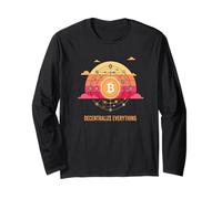 Decentralize everything blockchain freedom security bitcoin Long Sleeve T-Shirt