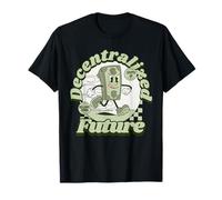 Decentralized Future Crypto Up Dollar down DeFi T-Shirt