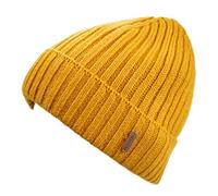 Decentron Classic Men's Warm Winter Hats Thick Knit Long Cuff Beanie Cap with Lining