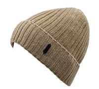 Decentron Classic Men's Warm Winter Hats Thick Knit Long Cuff Beanie Cap with Lining