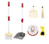 Deception Games Educational Set - Interactive Children's Vacuum Cleaner Toy for and Girls, Fun Learning for Role Play, Early Development Indoor Activities, Safe Design, Colour White