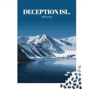 Deception Island, Antarctic Travel 1000 Piece Jigsaw Puzzle, 52x38cm/1000pcs, for Adults, Screen-Free Activity, Focused Puzzle Time And Quiet Weekends