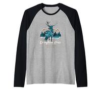 Deception Pass State Park Oak Harbor Washington USA Camping Raglan Baseball Tee