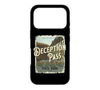 Deception Pass State Park Oak Harbor Washington Vintage Case for iPhone 17 Pro