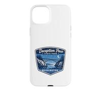 Deception Pass State Park Washington Outdoor Nature Travel Case for iPhone 15 Plus