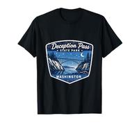 Deception Pass State Park Washington Outdoor Nature Travel T-Shirt