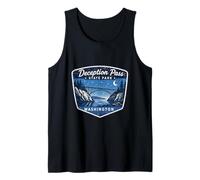 Deception Pass State Park Washington Outdoor Nature Travel Tank Top