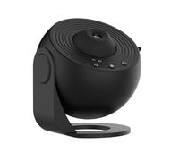 Dechoga Galaxy Projector Night Light - 360° Rotating Star Projector with Timer, 12 Interchangeable Space Discs for Bedroom & Living Room, LED Planetarium Light (Black)