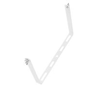 DECHOUS 1 Set U Shaped Small Solar Panel Mounting Bracket Kit for Photovoltaic Panels Holder for Wall Mounted LED Street Lamps Easy Installation Versatile Outdoor Use