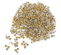 DECHOUS 1000pcs Small Craft Rhinestones for Nail Art with Flatback Design, Sparkly and Harmless Rhinestone Embellishments Jewels for Acrylic Tips and Scrapbooks, for Wedding Table