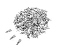 DECHOUS 100pcs Christmas Ornament Clips Mini Alligator Clips for Christmas Flowers Hanging for Wreath Tree Decorations