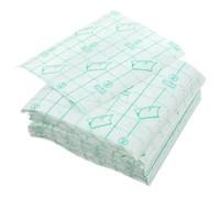 DECHOUS 100pcs Hand Palettes Makeup Mixing Tray Pu Film Paper Skin-friendly Assorted style Assorted Colour Suitable for Hand Comfort for Salons and Home Use