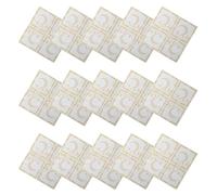 DECHOUS 100Pcs Moon Print Disposable Party Napkins - Ramadan Eid Mubarak Guest Paper Serviettes for Wedding, Birthday Festival Tableware - Elegant Dessert Tissue for Engagement and