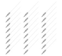 DECHOUS 100pcs Paint Pen Replacement Tips 0.9mm Metal Dual-tip Nibs, Resistant to Deformation and Smooth Ink Flow, for Study Notes and Detailed Drawings
