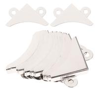 DECHOUS 100pcs Triangle Wooden Box Protectors Made of Iron Easy to Install Safe Vintage Style Corners Guards for Boxes and Furniture