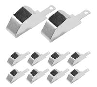 DECHOUS 10pcs Battery Spring Contact Plates High Conductivity Terminal Replacement Battery Terminal Springs for Remote Control Charger and Electronic Devices Accessories