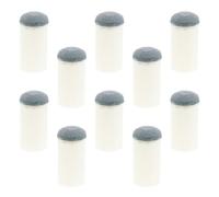 DECHOUS 10Pcs Blue 12Mm Pool Cue Tips Replacement Set - Professional Slip-On Snooker Billiard Cue Parts Accessory Kit for Pool Stick Repair and Game Use