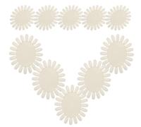 DECHOUS 10pcs False Nail Tip Display Trays for Nail Technicians Smooth Surface Space Saving and Easy to Clean