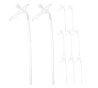 DECHOUS 10pcs Foam Adhesive Tubes Nozzle Tips for Expanding Foam Spray, Plastic Material, Easy to Use and Versatile Application for Home Decoration and Construction Gap Sealing