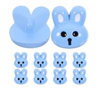 DECHOUS 10pcs Resin Bunny Buttons for Sewing and Craft Projects, Cute 3D Rabbit Shape, Resistant to Falling, Versatile Crafting Use, for Clothes and Scrapbooking Decoration